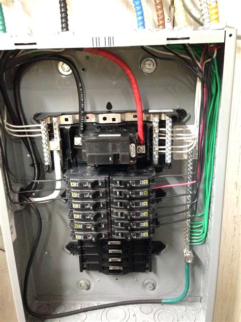 wiring a 100 amp service panel